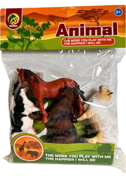Pvc Pakette Dörtlü Çiftlik Hayvanları