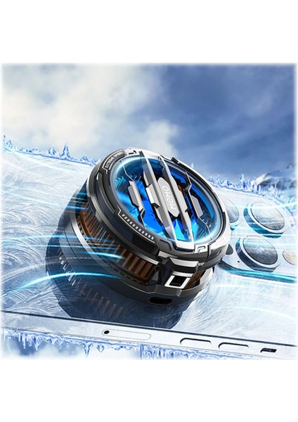 Resveq Telefon Soğutucu | LED Işık Efektli | Power Aparatlı | Sessiz ve Taşınabilir Model indirimleri