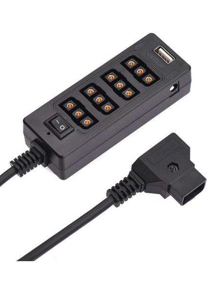D-Tap B Tipi Soket D-Tap Erkek-8 Portlu Güç Kaplosu D9817