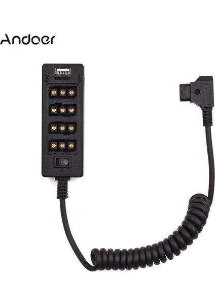 D-Tap B Tipi Soket D-Tap Erkek-8 Portlu Güç Kaplosu D9817 fiyatları