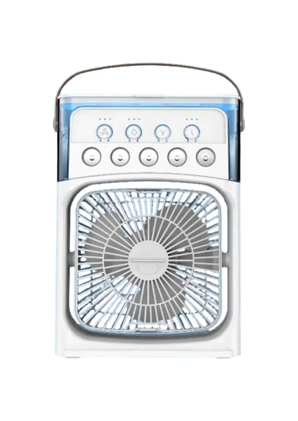 Resveq Taşınabilir 3'ü 1 Arada Mini Fan | Nemlendirici + Soğutucu + Gece Lambası indirimleri