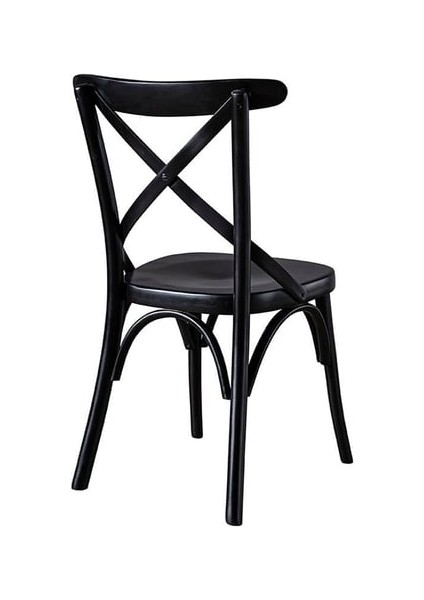 Thonet Metal Ayaklı Çapraz Sırt Mutfak Sandalyesi modelleri