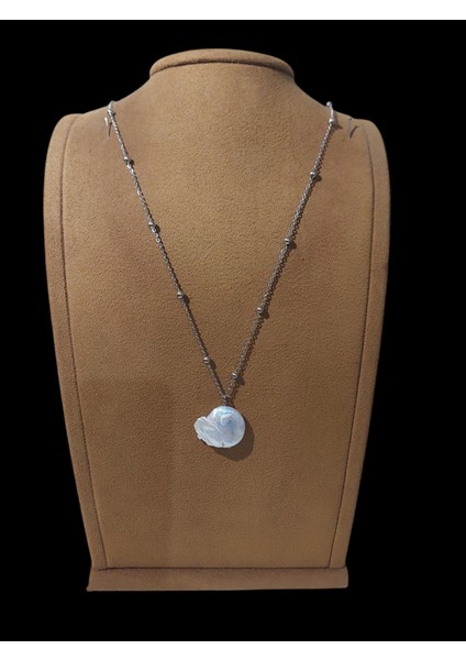 Doğal Barok Inci Kolye (Dorika Detaylı) fiyatları