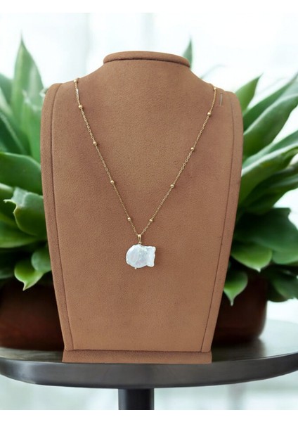 Doğal Barok Inci Kolye (Dorika Detaylı) fırsatları