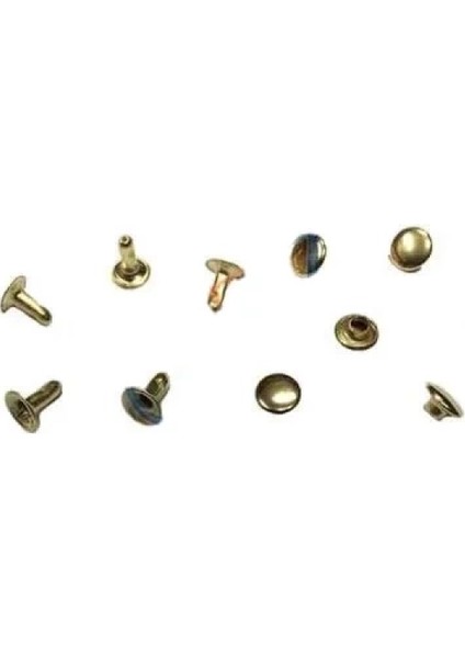 Rivet Perçin - 7mm, Sarı, 1000 Adet