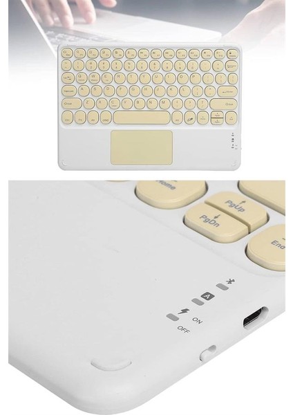 Resveq Bluetooth Touchpad Klavye 10.9 Inch Kablosuz Wifi Q Klavye Slim indirimleri