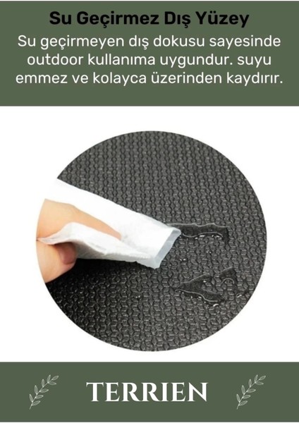 Özel Su Geçirmez 182X60CM Hafif Pratik Dayanıklı Isı Yalıtım 12MM Kalınlık Köpük Askeri Haki Mat modelleri