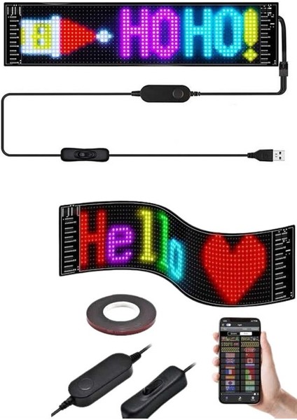 Resveq Matrix LED Dijital Ekran Kumandalı LED Ekran Yazı fırsatları