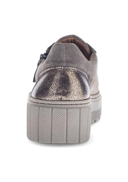 Ekstra Geniş (H) Kalıp Kadın Fermuarlı Bağcıklı Spor Ayakkabı 76.415 indirimleri