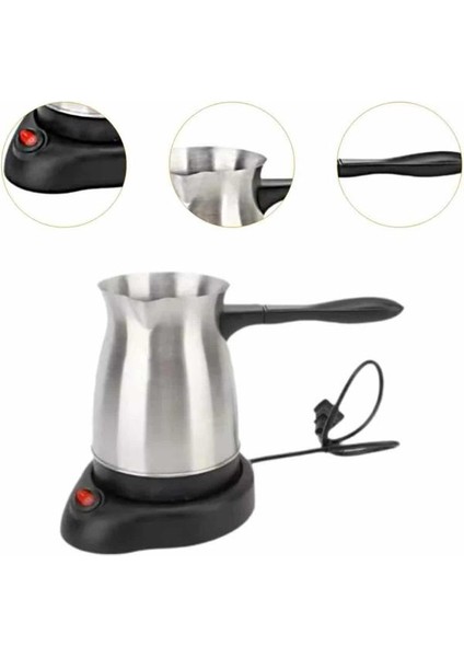 Resveq Elektrikli Türk Kahvesi Makinesi Elektrikli Cevze Telveli