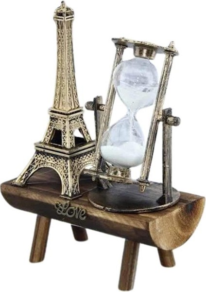 Resveq Paris Eyfel Kulesi Hediyelik Eyfel Retro Kum Saati Dekoratif Eşya modelleri
