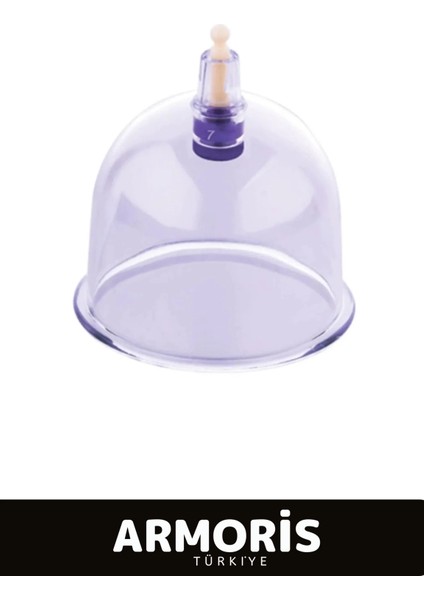 Yeni Nesil Selülit Çatlak Giderici Vakumlu 7 Numara Hacamat Kupası 10 Adet fırsatları