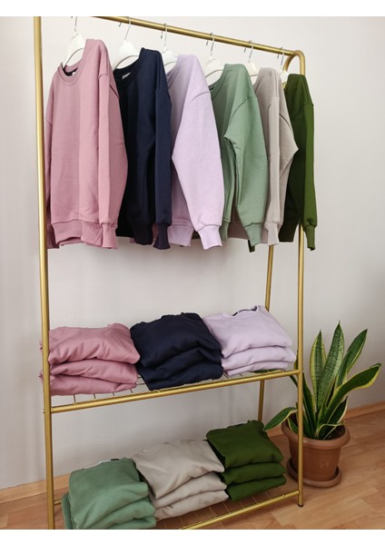 Erkek ve Kız Çocukları Için 3 Iplik Kumaş Sweatshirt %100 Pamuk Unisex fırsatları