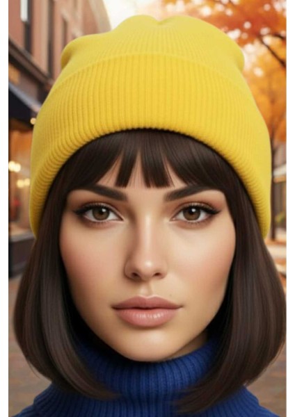 Kadın Soft Premium Yünlü Bere modelleri