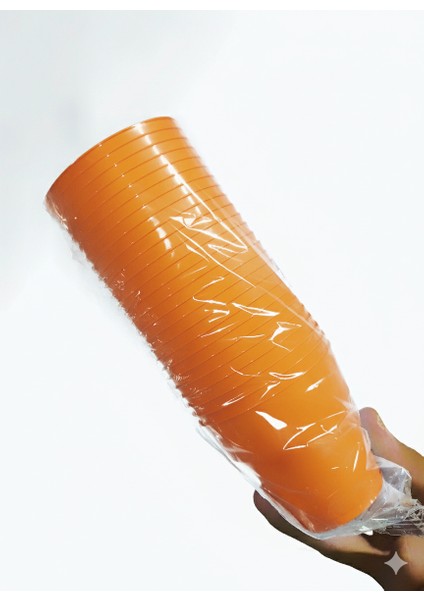 Party Renkli Mika Bardak 25'li fiyatları