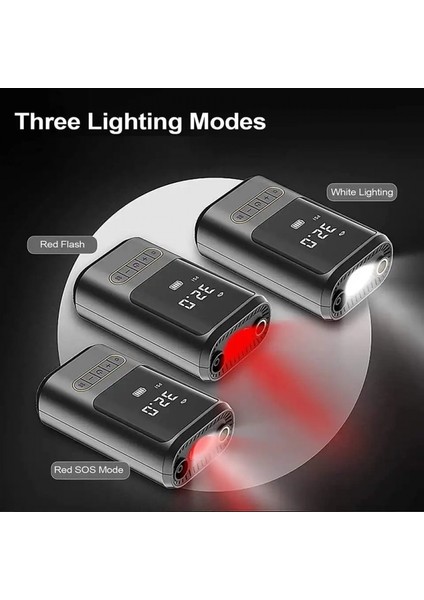 KA-760 Kablosuz Oto Araç Mini 4000MAH 150 Psı Işıklı Oto Hava Kompresörü fiyatları