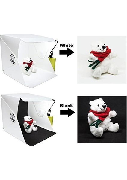 Ürün Çekim Çadırı Mini Fon Fotoğraf Stüdyosu Ledli Işık Perdesi - Lisinya fiyatları