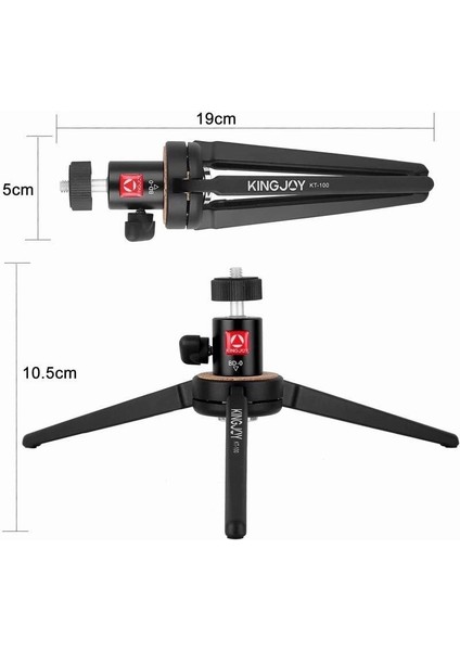KT-100+BD-0 Masa Üstü Tripod fırsatları