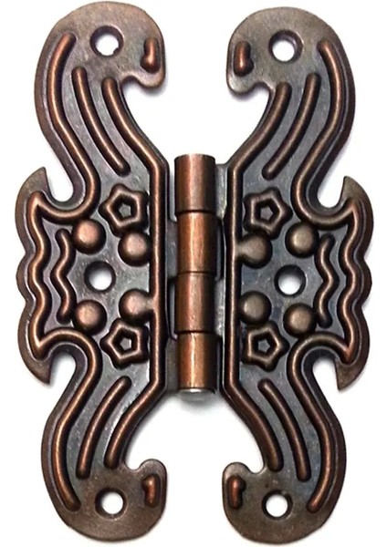 Dekoratif Sac Kelebek Menteşe - Büyük, Antik, 1 Adet - Lisinya