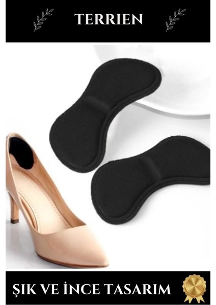 Deluxe Seri Ayakkabı Topuk Vurma Önleyici ve Daraltma Pedi 5mm Unisex Konforlu Destek Pratik Etkili modelleri