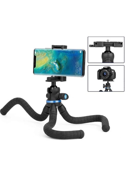 TT20S Top Kafa Esnek Masaüstü Tripod indirimleri