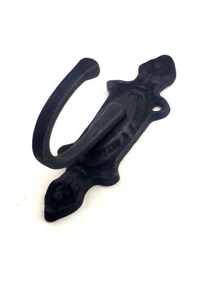 Antika Tarz Dekoratif Pirinç Perdelik Askı - Oksit - Lisinya