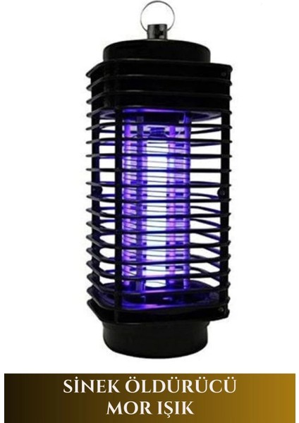 Smart Seri Elektrikli Sinek Öldürücü Cihaz Cız Lamba Mor Işık Şık Tasarım Kokusuz Portatif