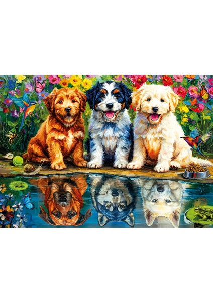 Fearless Puppies 100 Parça Puzzle fiyatları