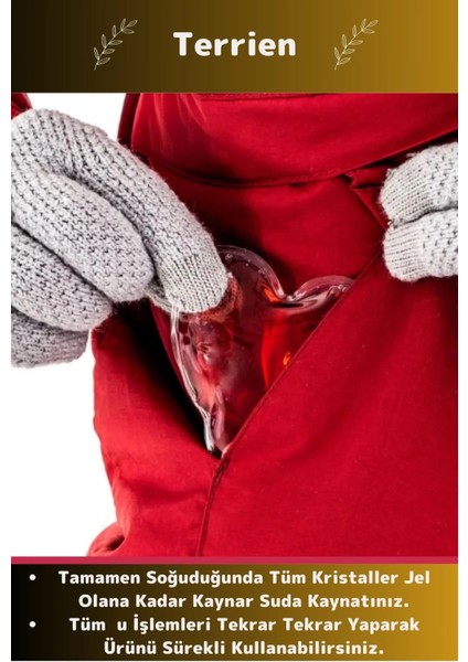 Kalp Şeklinde El Isıtıcısı Sihirli Jel Isıtıcı Torba Kalpli Cep Sobası 2'li Set fırsatları