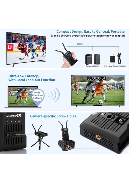 JM300 Pro 4K Kablosuz Görüntü Aktarıcı fiyatları