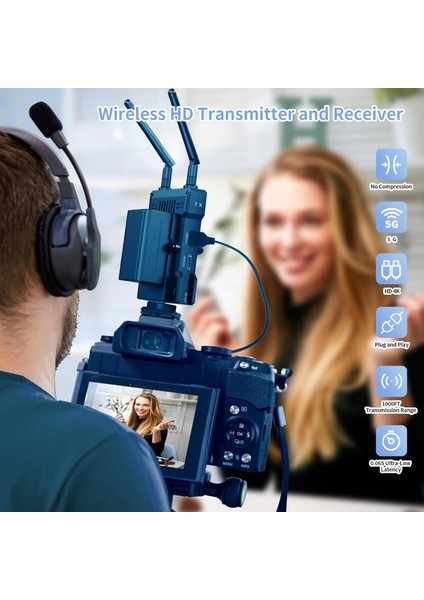 JM300 Pro 4K Kablosuz Görüntü Aktarıcı fırsatları