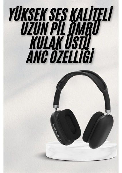 Resveq Yeni Nesil Bluetooth Kulaklık Kulak Üstü Anc Özelliği Yüksek Ses Kaliteli fiyatları