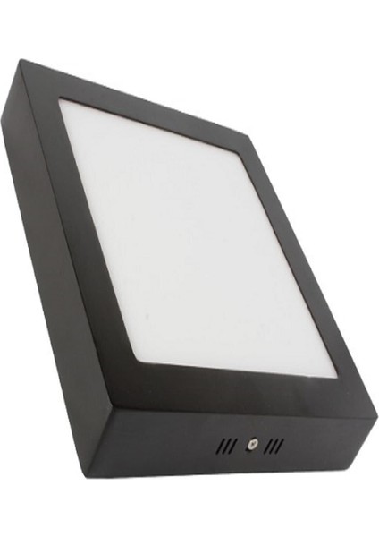 Sıva Üstü Slim LED Downlight Siyah 12W Kare 6500K FL-2201-SS-B Tr