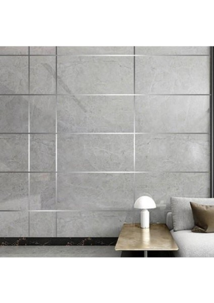 50 Metre 1 cm Gri Fayans Arası Derz Yapışkanlı Şerit Dekoratif Bant Karo Zemin ve Duvar Band Gri fiyatları