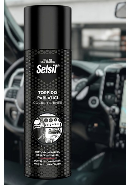 Selsil Çelik Kutu Torpido Parlatıcı Temizleyici Sprey 200 ml Tr 1'li Tehlikeli Değil indirimleri