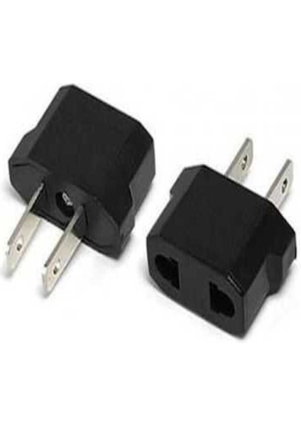 2 Adet 1,kalite Türk Fişi - Amerika Fişi Çevirici Amerikan Fiş Dönüştürücü Seyahat Adaptörü fiyatları
