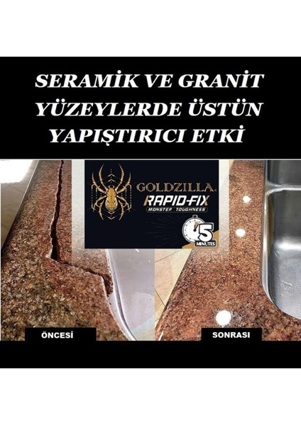 Rapidfix Mikser Uçlu Şeffaf Epoksi Kaynak Macun Tamir Yapıştırıcı Şırınga 30 gr 5 Dk Epoksiler fırsatları