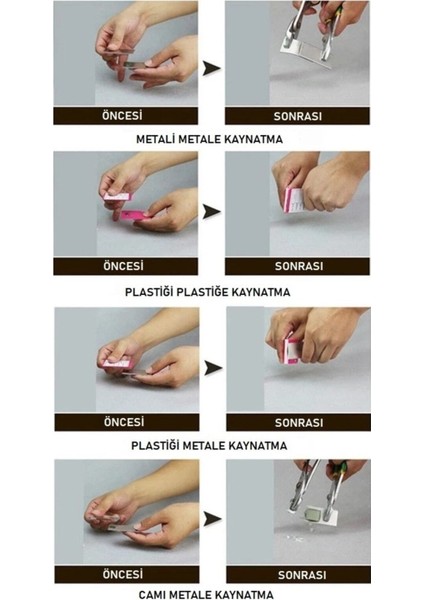 Rapidfix Mikser Uçlu Şeffaf Epoksi Kaynak Macun Tamir Yapıştırıcı Şırınga 30 gr 5 Dk Epoksiler indirimleri