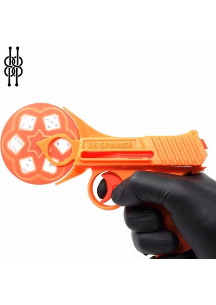 Mekanik Zar Spinner - Tamamen 3D Yazdırılabilir - D6 (Özelleştirilebilir Tasarım)