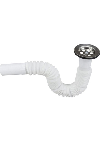 (Izle)Körüklü Lavabo Sifonu Küçük KTX_2581*150 Lavabo Sifonu