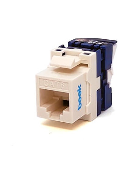 Cat6 Utp 180 Derece Döndürülmeli 10 Adet Keystone Jack