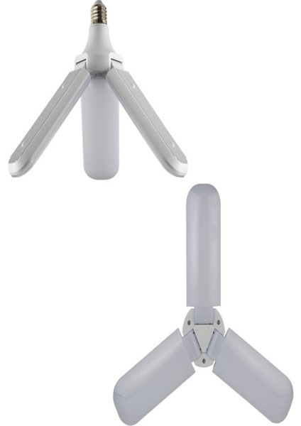 Noas Yonca Ampül 40W Beyaz Tekli Gün Işığı Gu5.3 Floresan Ampul 499-250 Watt Yok