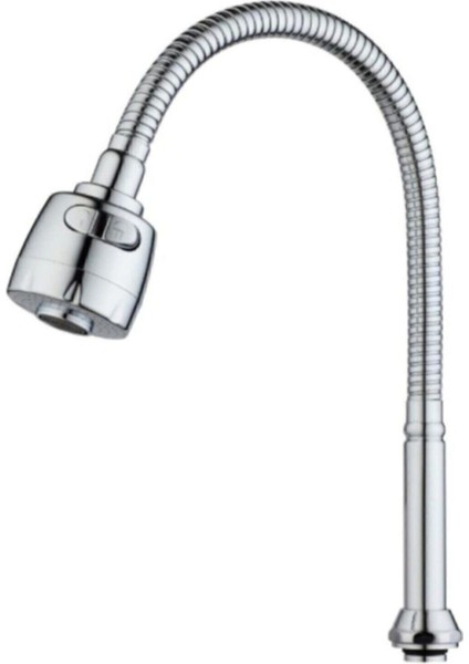 Esnek Boyun Kubar 50CM - Musluk Başlığı - Oynar Başlıklı 2 Yıl
