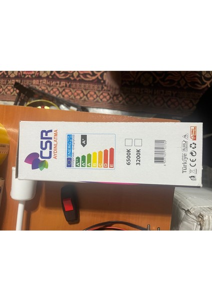 Pervane Katlanabilir Ayarlanabilir Beyaz LED Ampul E-27 Duy Pervane Ampul Tekli Cool White E27 LED A