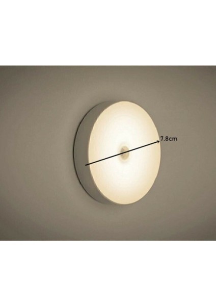 Şarjlı Hareket Sensörlü Mıknatıslı Dolap Içi LED Aydınlatma Spot LED Işık Tekli Cool White G6.35 LED fiyatları