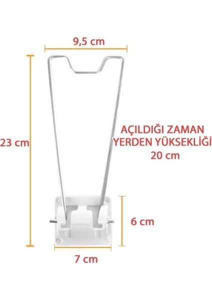 Kilitli Katlanır Yer Sofrası Laptop Masa Ayağı (4 Adet Vida Dahil) Beyaz 4'lü Masa Ayağı fırsatları