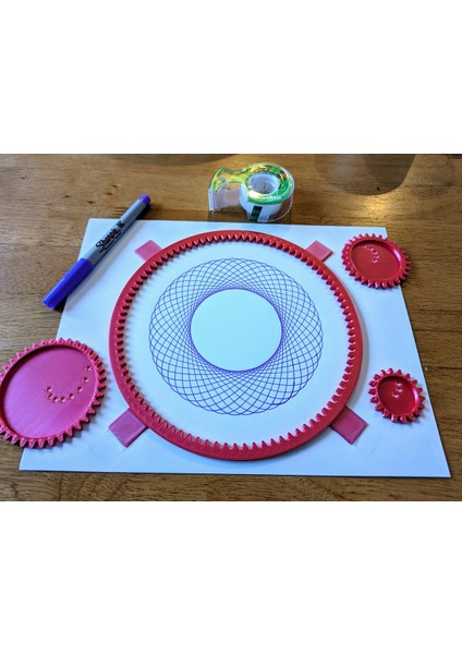 Spirograph Dişli Seti – 48 Dişli Hariç