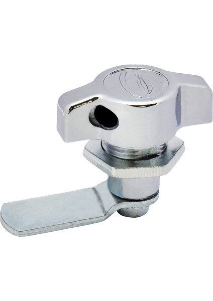 Asma Kilit Takılabilen Mandallı Kelebek Pano Soyunma Çelik Dolap Kilidi -Eğri Mobilya Kilitleri Meta