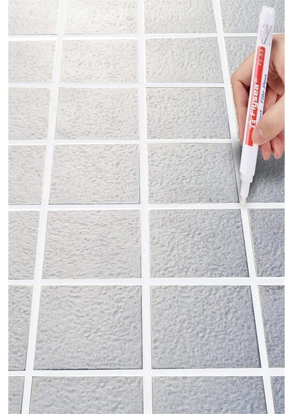 Paint Beyaz Derz Kalemi Beyaz Derz Rötüş Kalemi Derz Temizleme Kalemi Parlatıcı Beyaz