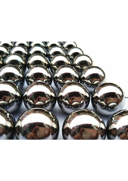 50 Adet 15MM Çelik Bilya - Çok Amaçlı Bilye - Tane Demir Misket Rulman Metal Cn